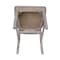 International Concepts Set of 2 San Remo Splatback Chairs, Washed Gray Taupe C09-10P - alternate 4